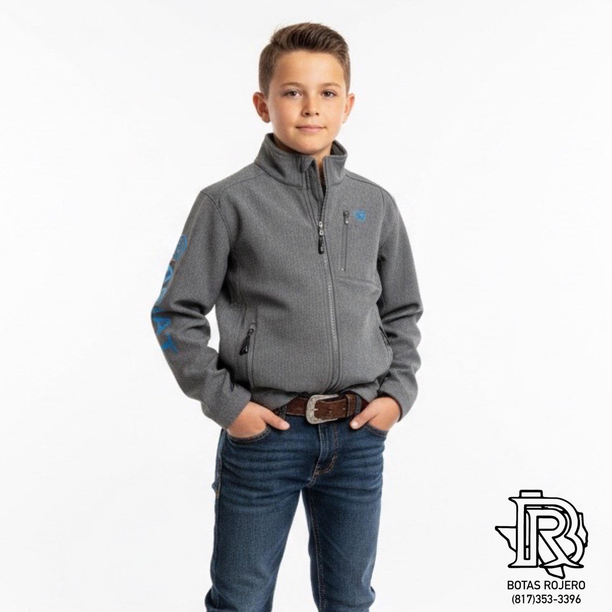 Veste Isolante Ariat écurie Enfant - Taille XL (14 Ans) - Bleu - Occasion Bon état