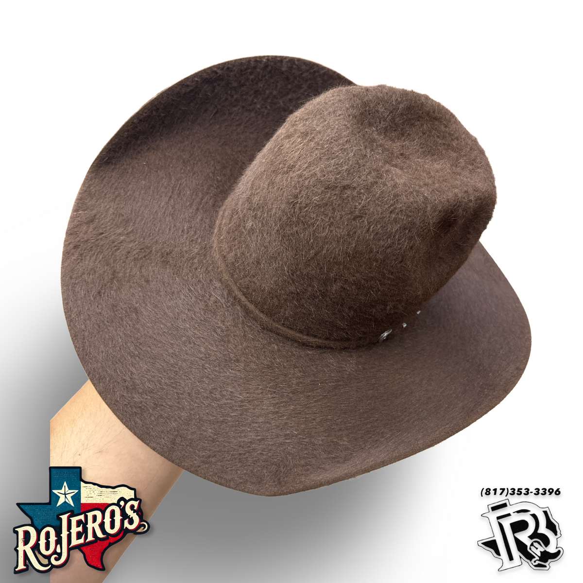 10X GRIZZLY CHOCOLATE | RODEO KING FELT COWBOY HAT – Botas Rojero