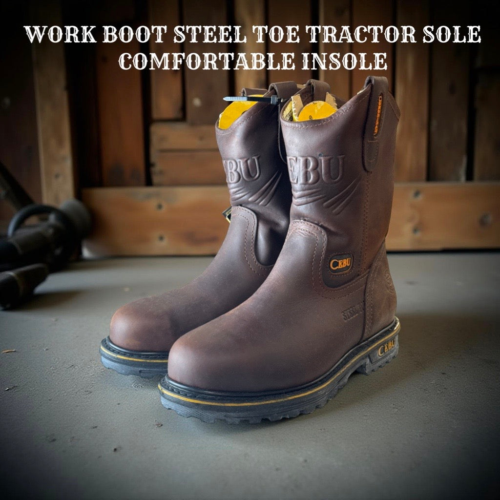 CEBU : STEEL TOE (punta de acero) – Botas Rojero