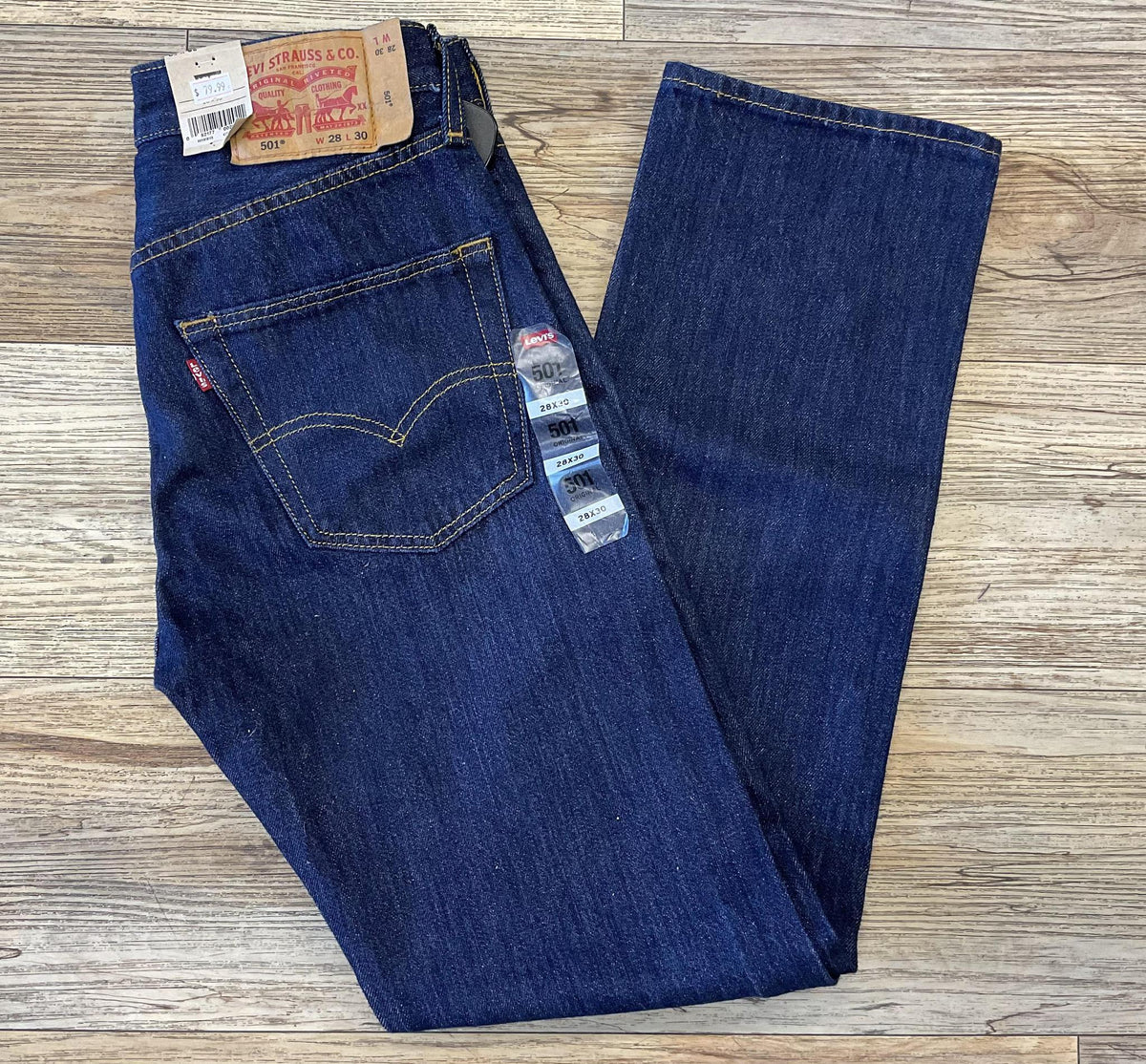 501® ORIGINAL FIT MEN'S JEANS DARK WASH | 005010115 – Botas Rojero