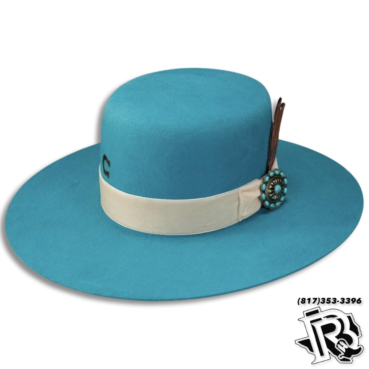 CHARLIE 1 HORSE Bohemian | TURQUOISE – Botas Rojero