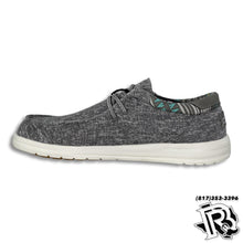 Load image into Gallery viewer, “ Chambray Grey  “ | HEY DUDE MEN SHOES GREY PAUL  (112293059)