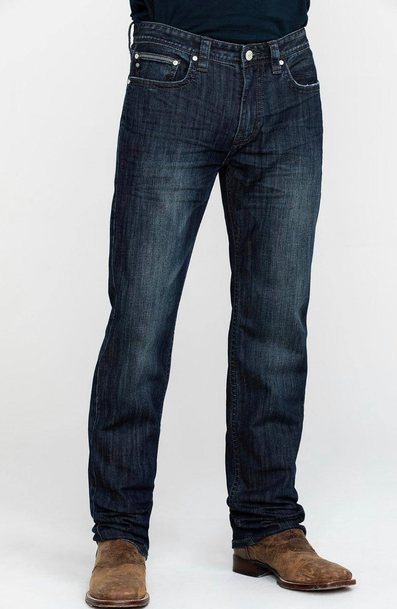 Rock and Roll Cowboy Reflex Revolver Straight in Dark Vintage