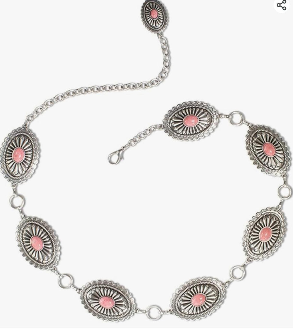 Ariat youth concho Pink belt | A1308230