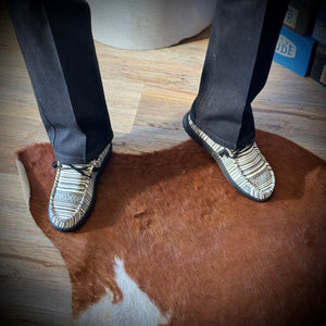 Mens hey dude Wally serape black gravel | 40017-OYB