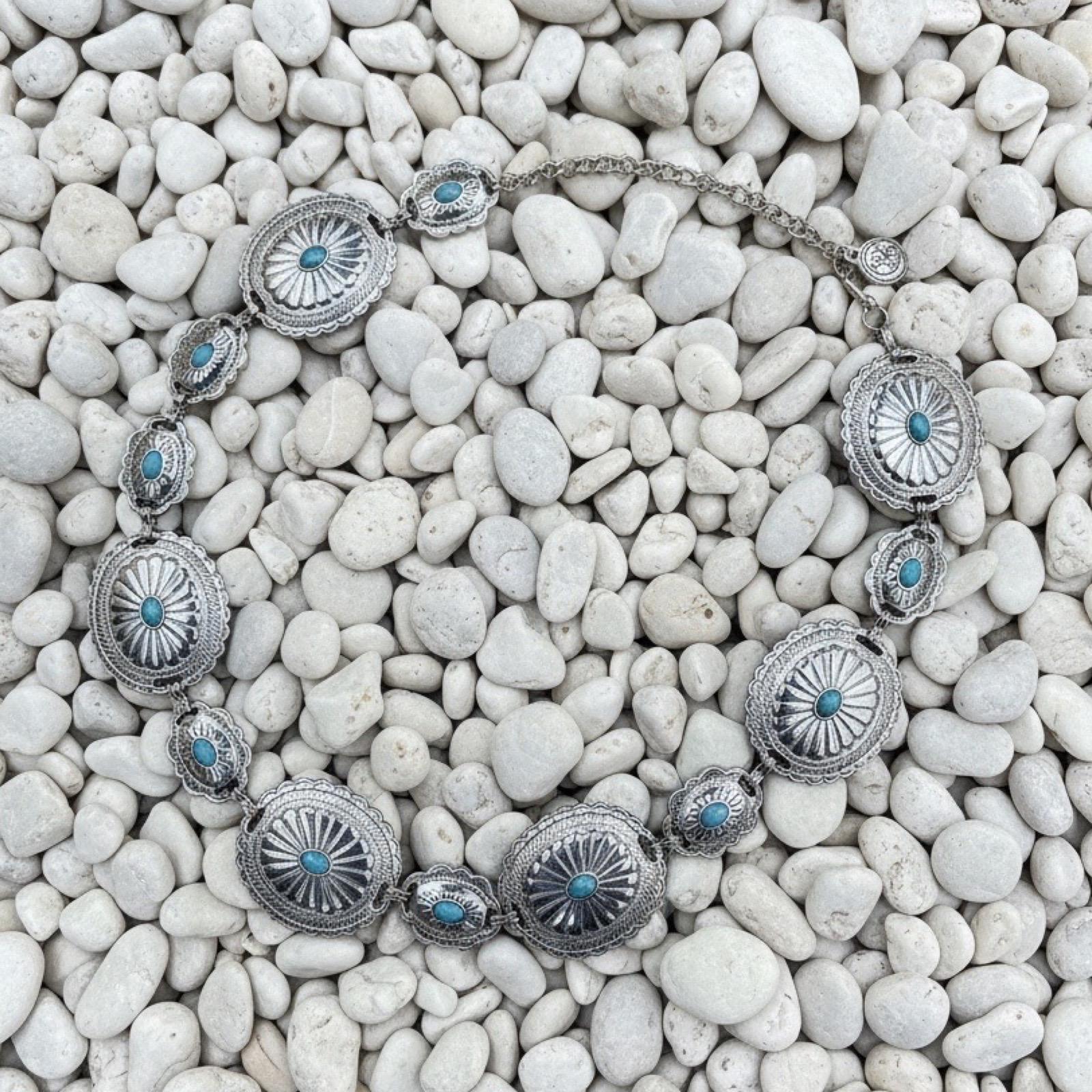 WENDY - WOMEN CONCH WESTERN BELT ONE SIZE FITS ALL