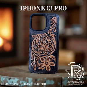 “ JULIAN “ | IPHONE 13 PRO TOOLED LEATHER CASE