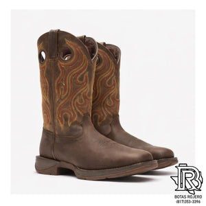 Durango Men’s Rebel Western DK Chestnut Boots DDB0317 Size 10M Durango Men main image 2