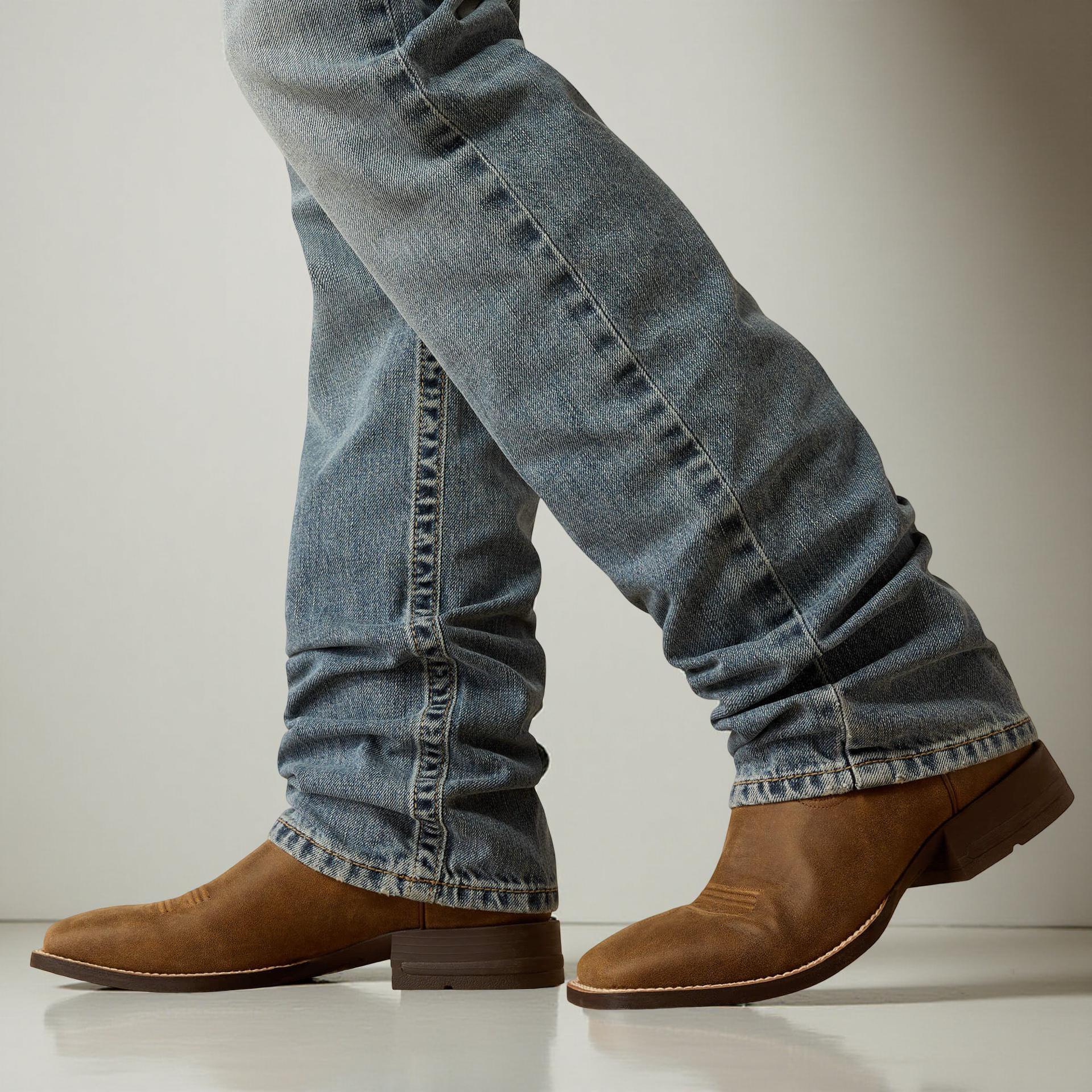 MENS ARIAT M4 RELAXED STRAIGHT LEG WASH:ADRAIN | 10051875. M4