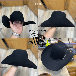 7X BLACK | AMERICAN HAT FELT COWBOY HAT
