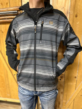Load image into Gallery viewer, “ Alfonso “ | Cinch Men&#39;s Black with Charcoal Grey Serape | MWJ1063004  Alfonso