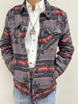 “ Able “ | MEN’S ROCK ROLL AZTEC SHIRT JACKET RRMO92RZWO