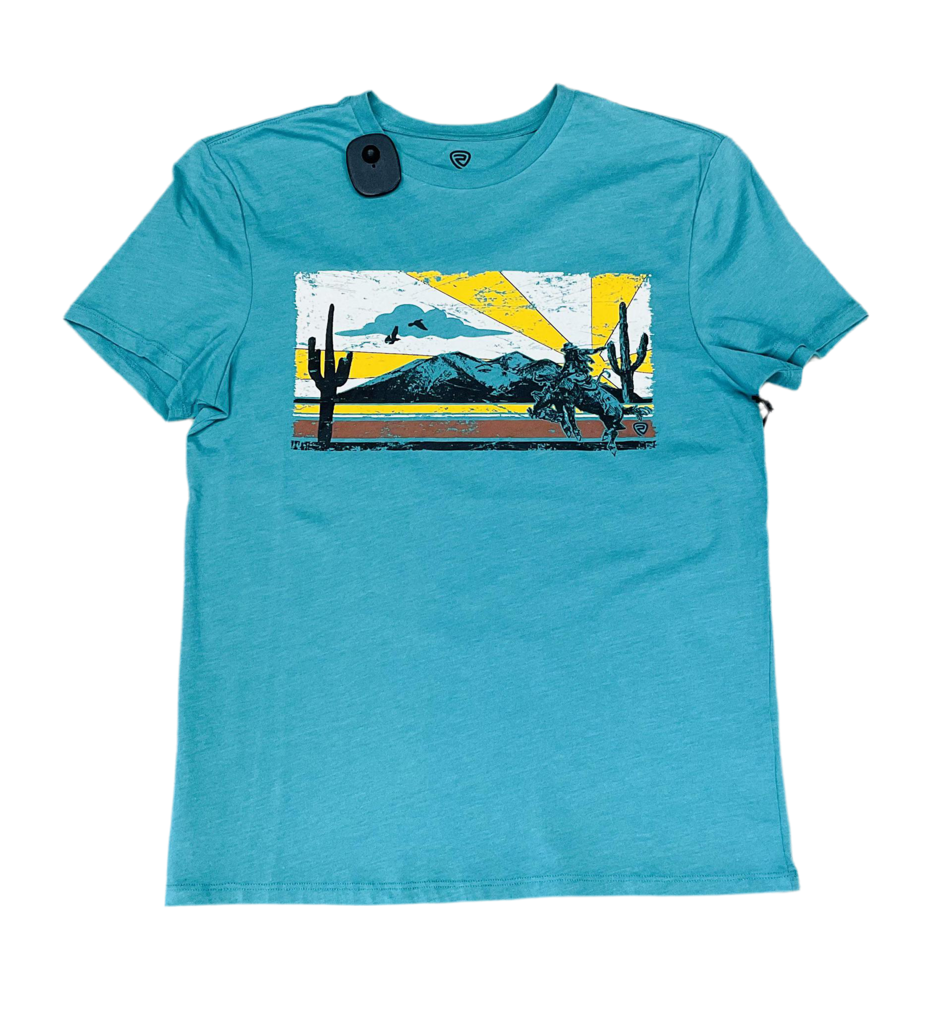 ROCK & ROLL GRAPHIC TEE TURQUOISE | RRUT21R064