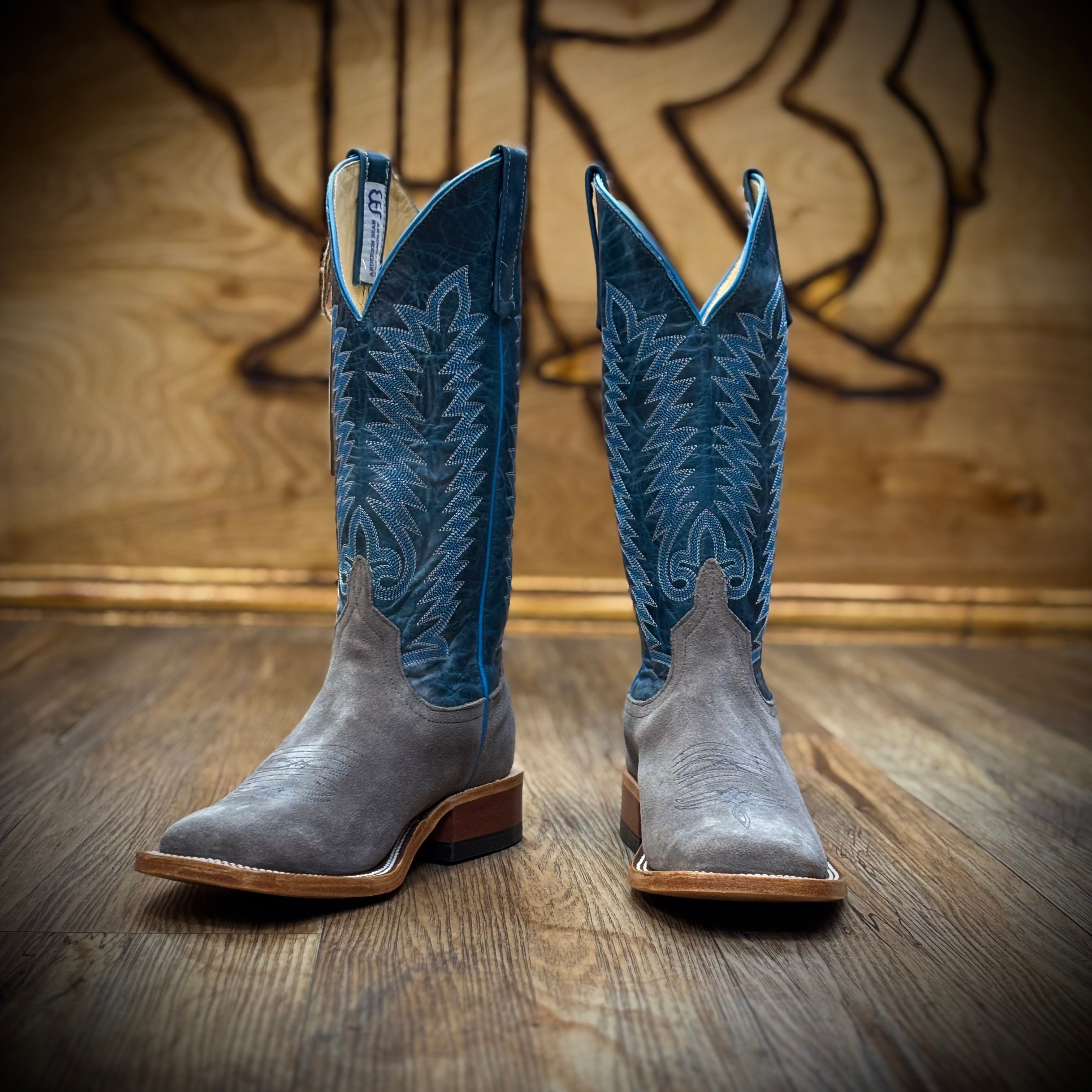“ Max  “ | MEN WESTERN ROUGH OUT BOOTS