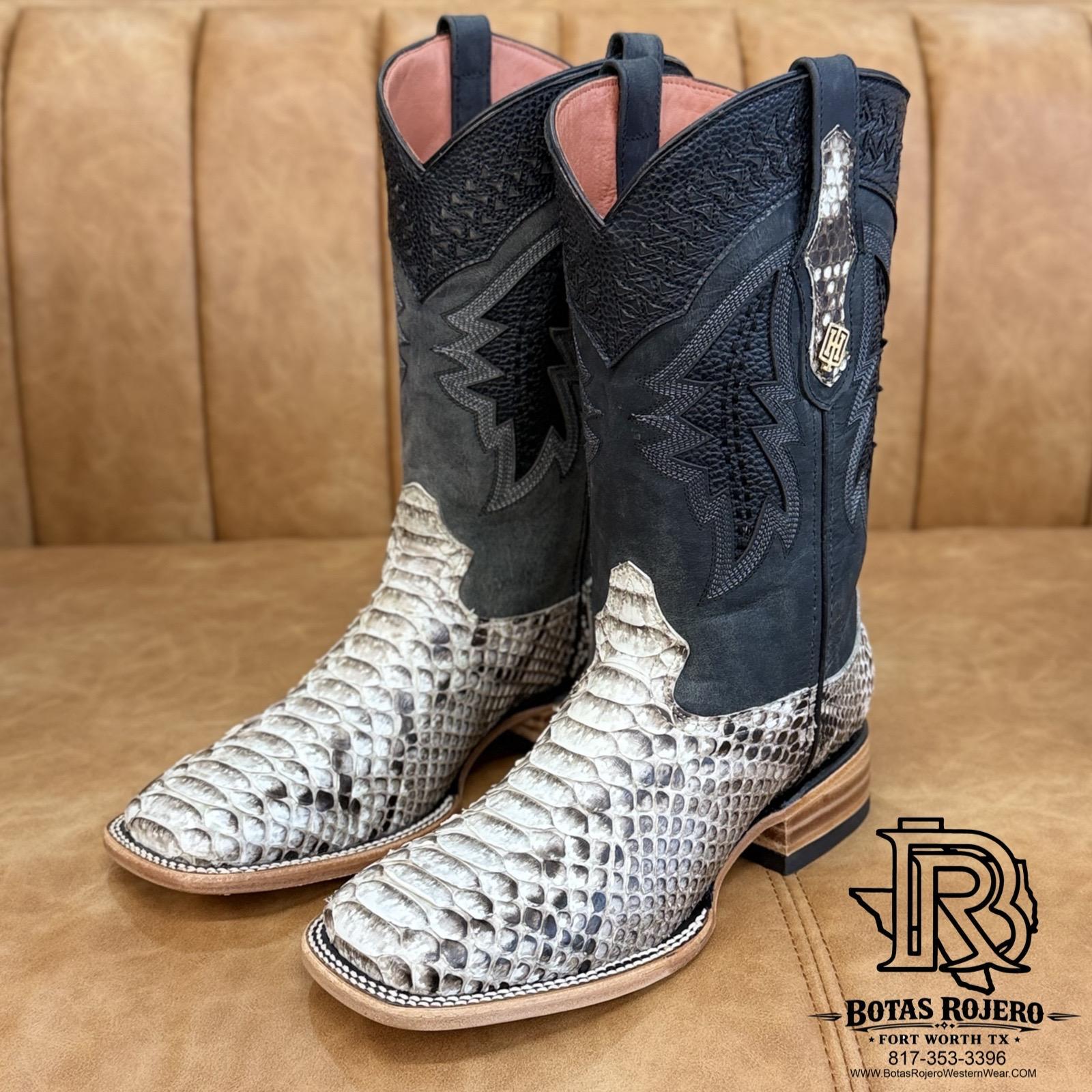 Maverick “ | PYTHON NATURAL WESTERN BOOT HOMETOWN – Botas Rojero