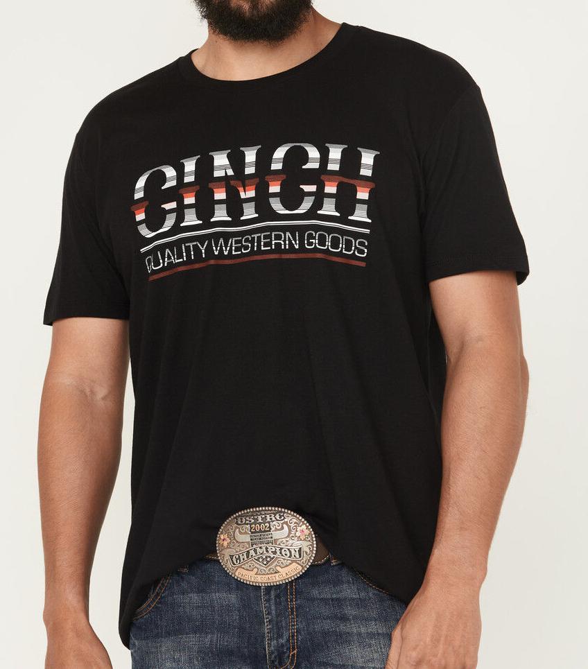 CINCH MEN'S QUALITY WESTERN GOODS SHORT SLEEVE GRAPHIC T-SHIRT| MTT1690697