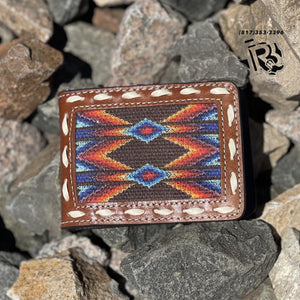 NOCONA BIFOLD MONEY CLIP MULTI N500005297