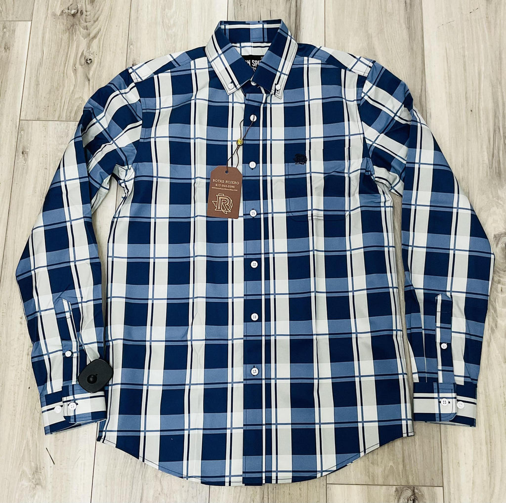 ‘’ CANYON  ’’ MEN’S CREEK WESTERN LONG SLEEVE SHIRT