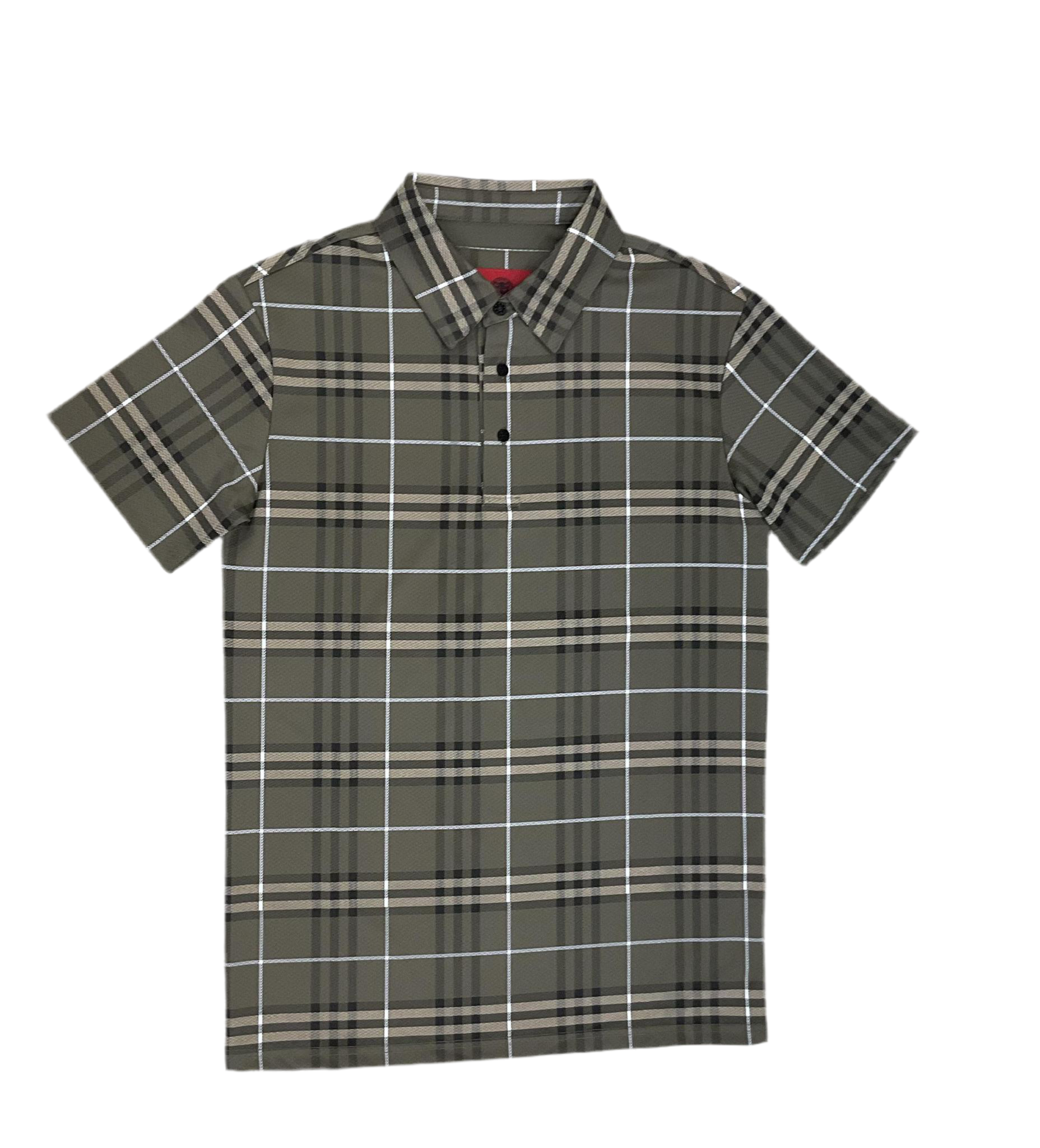 MEN’S KHAKI PLATINI WESTERN SHIRT| JPS10687