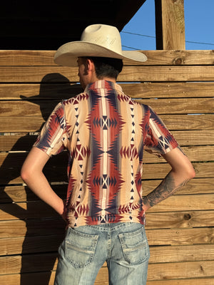“ Jason “ | MEN’S HOOEY AZTEC POLO |HP034TNAZ