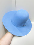 4X BLUE | IRON SPUR ™️ WOOL HAT CROWN 6” BRIM 4 1/4”