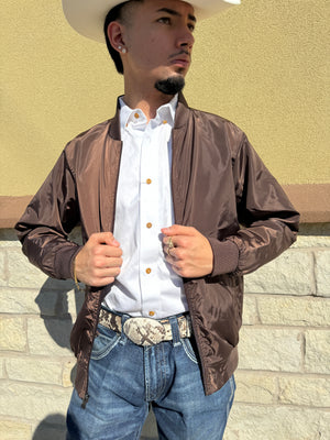 ‘’MICHAEL’’ BROWN  BOMBER JACKET