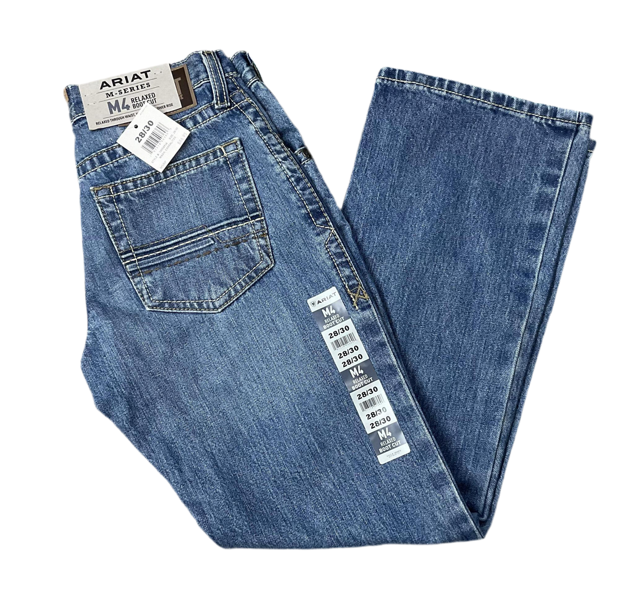 Ariat Men’s M4 relaxed Bott Cut corralitos jeans | 10058936