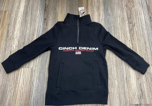 BOYS CINCH BLACK PULL OVER |MWK191001