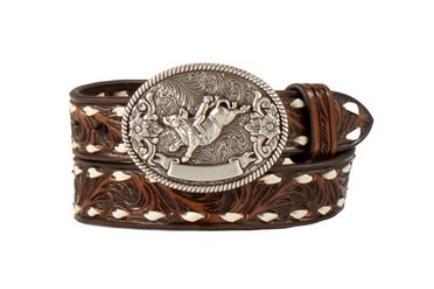 NOCONA INFANT BOYS BULL RIDER BUCKLE WESTERN BELT N44433139