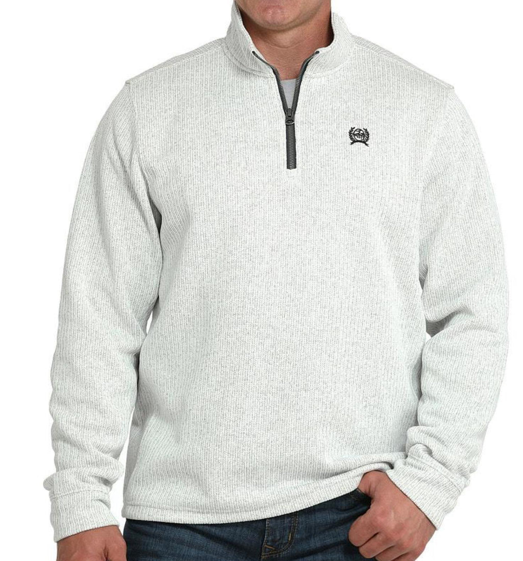 Cinch Men’s Grey 1/4 Zip Pullover| MWK1080018