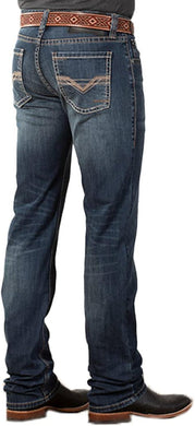 Men's Rock&Roll Revolver Straight Slim Jeans (M1R1773)