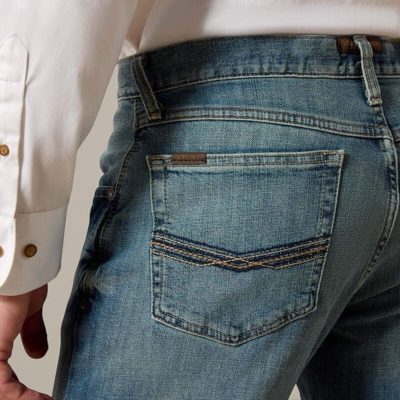 Mens Ariat M4 Low Rise Stretch Legacy Stackable Straight Leg Jean |10029009 M4