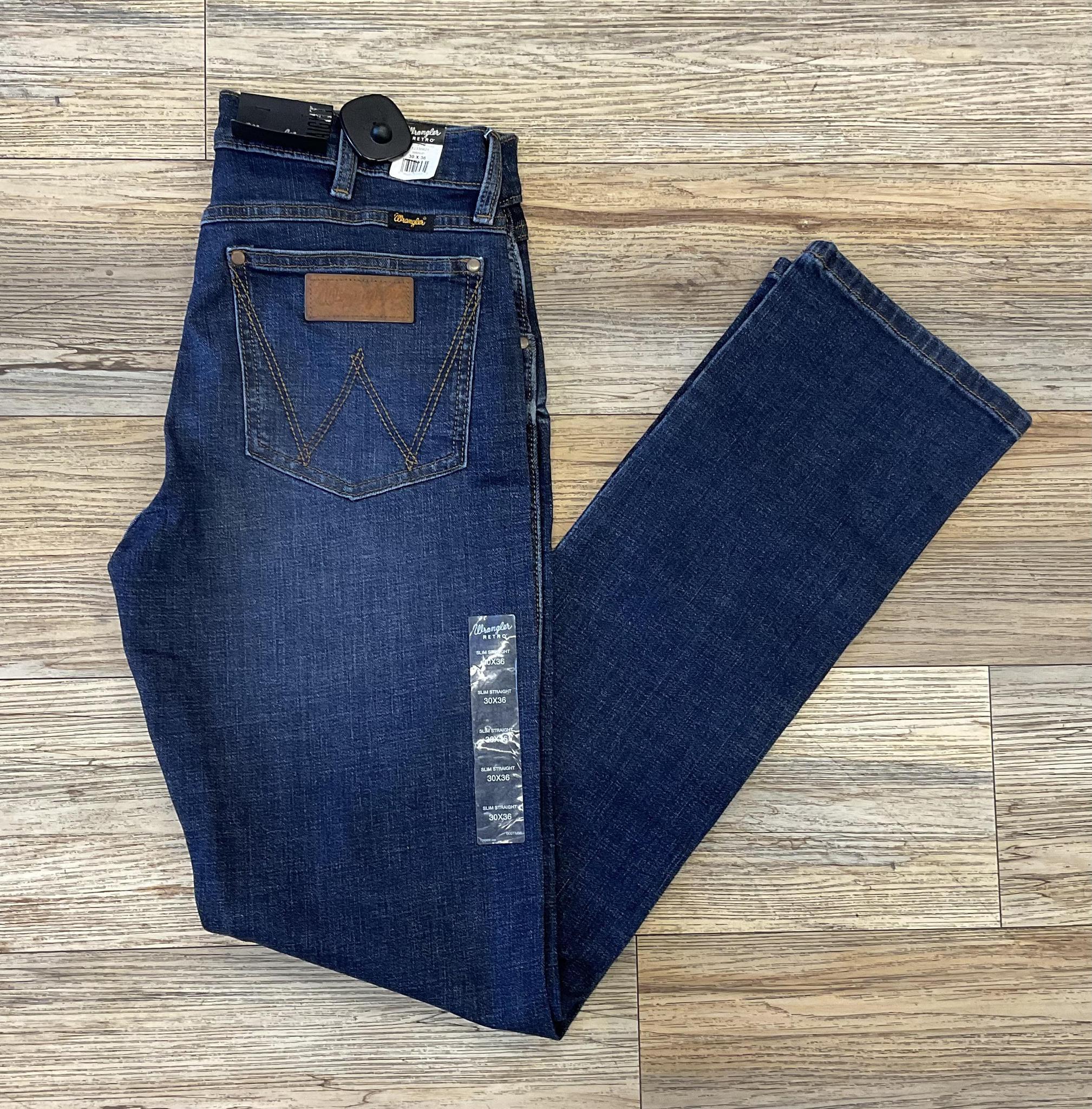 MEN’S WRANGLER RETRO SLIM STRAIGHT JEANS | 112336621