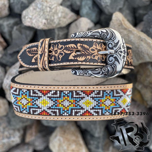 “ SHAN “ | KIDS WESTERN BEADED BELT MULTI COLOR