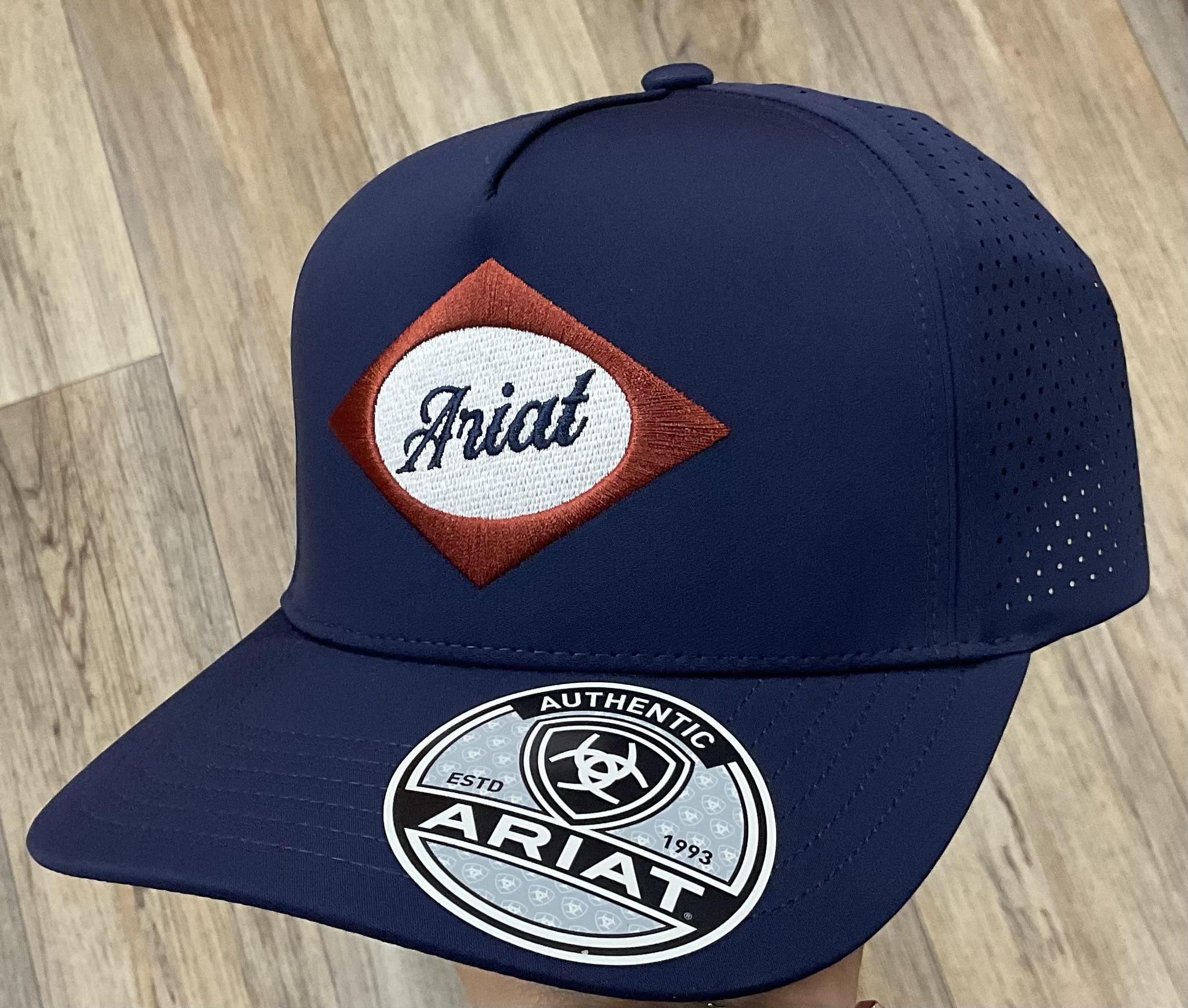 MENS ARIAT NAVY BLUE CAP | A300092403