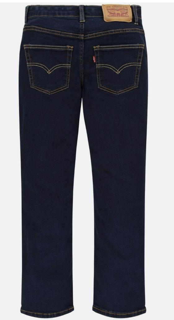 Levi's Boys' 517 Dark Wash Bootcut Stretch Denim Jeans - 91H875-D3C