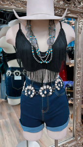 Kylie Fringe Top