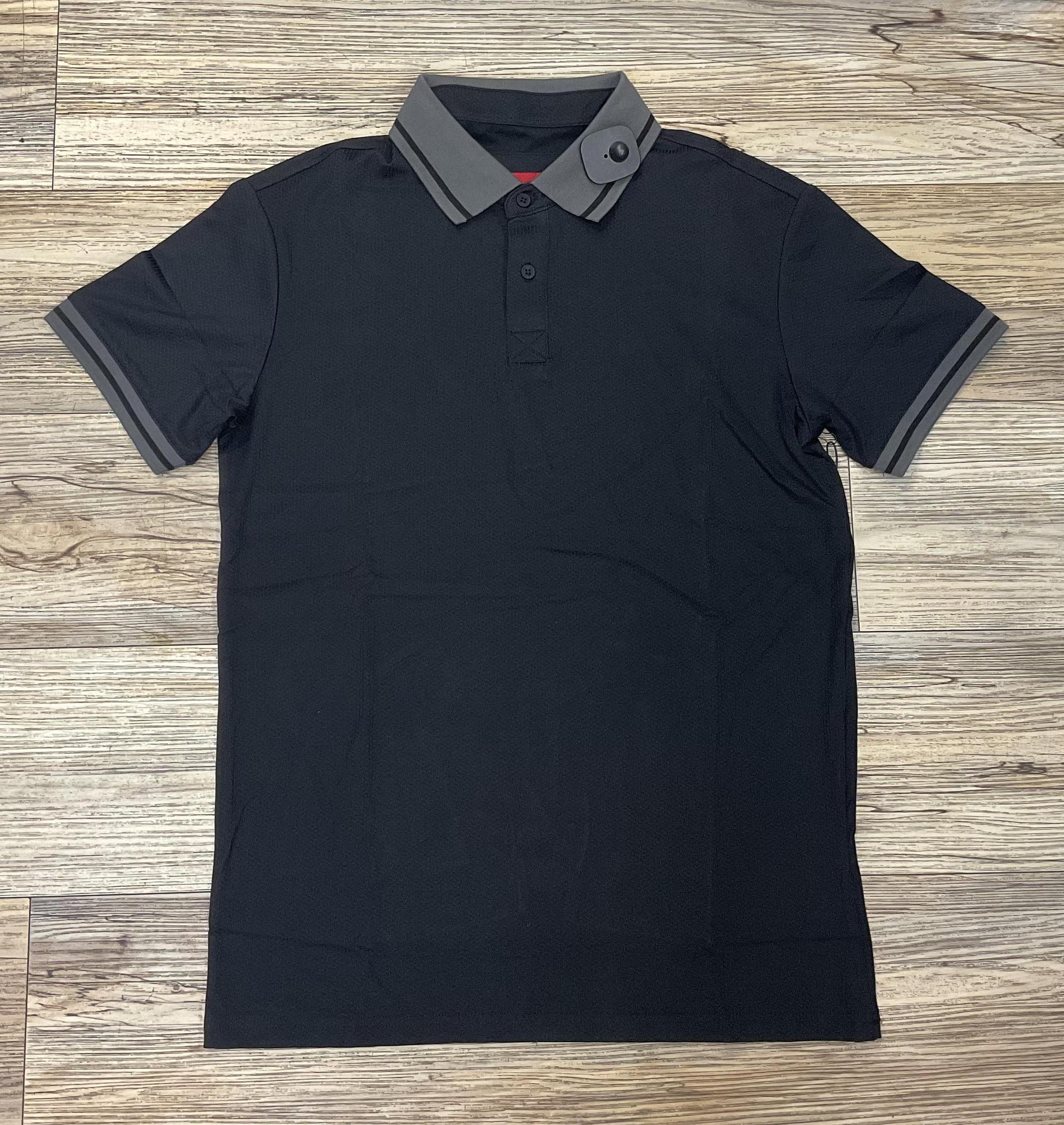 MEN’S PLATINI BLACK POLO | JP510447