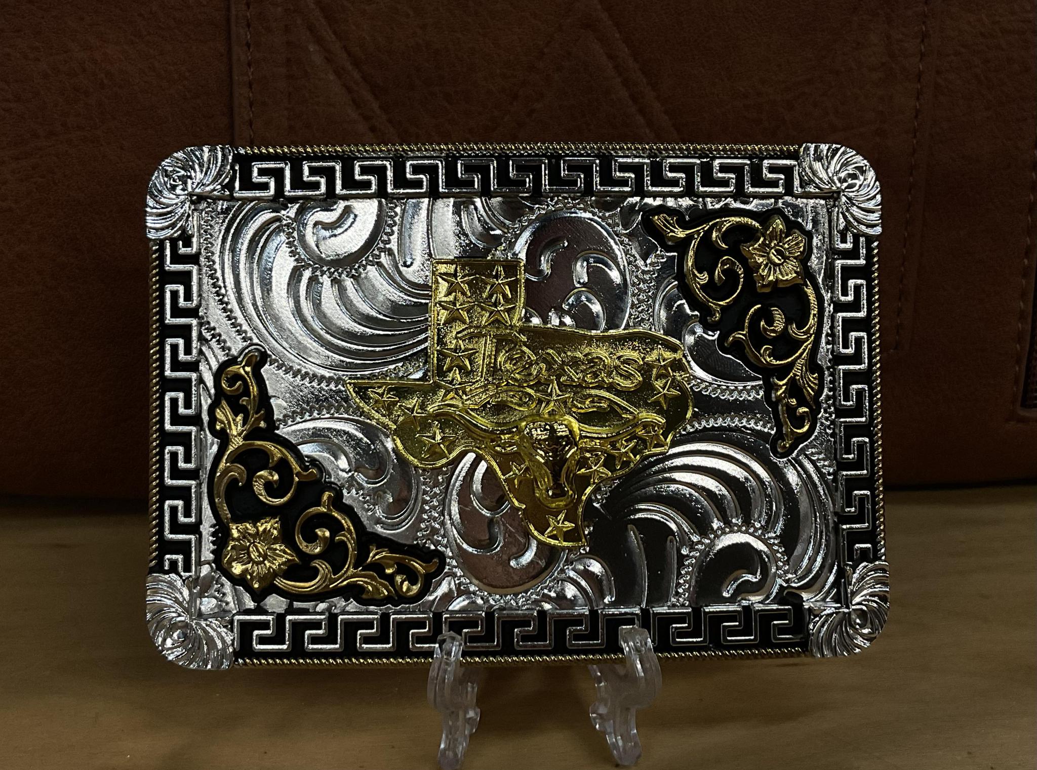 ‘CODY’ TEXAS LONGHORN BUCKLE