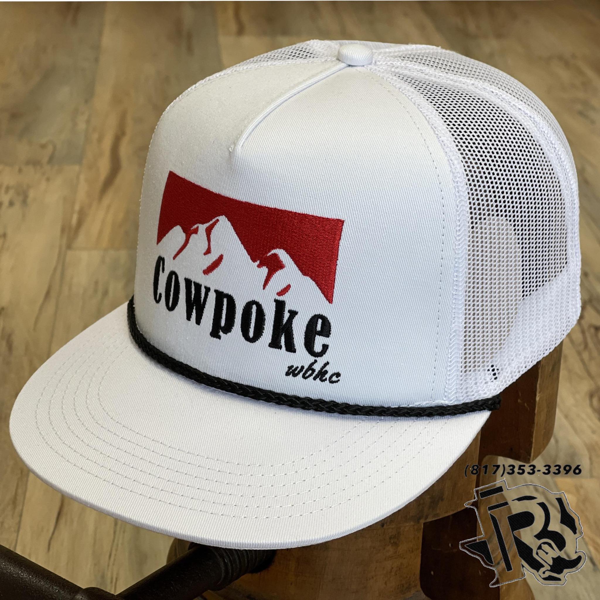 WHISKEY BENT CAPS | COWPOKE COWBOY KILLER 2.0 CAP WHITE WHITE