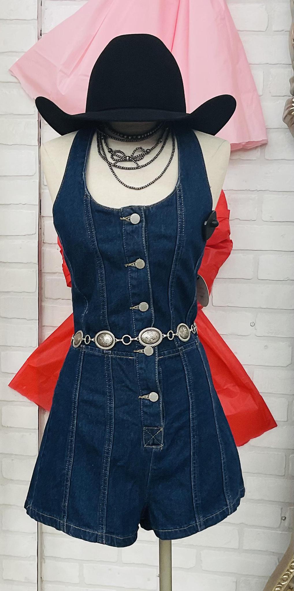 ‘’MAXI’’ DENIM JUMPER