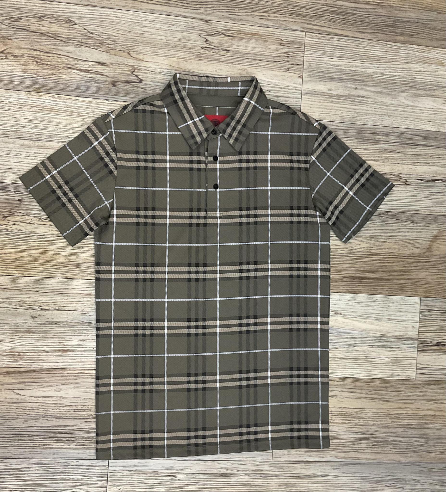 MEN’S KHAKI PLATINI WESTERN SHIRT| JPS10687