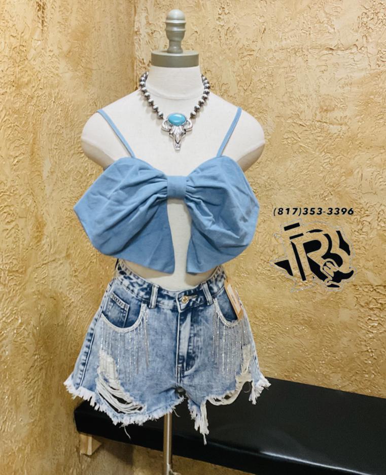 ARACELY BOW TOP