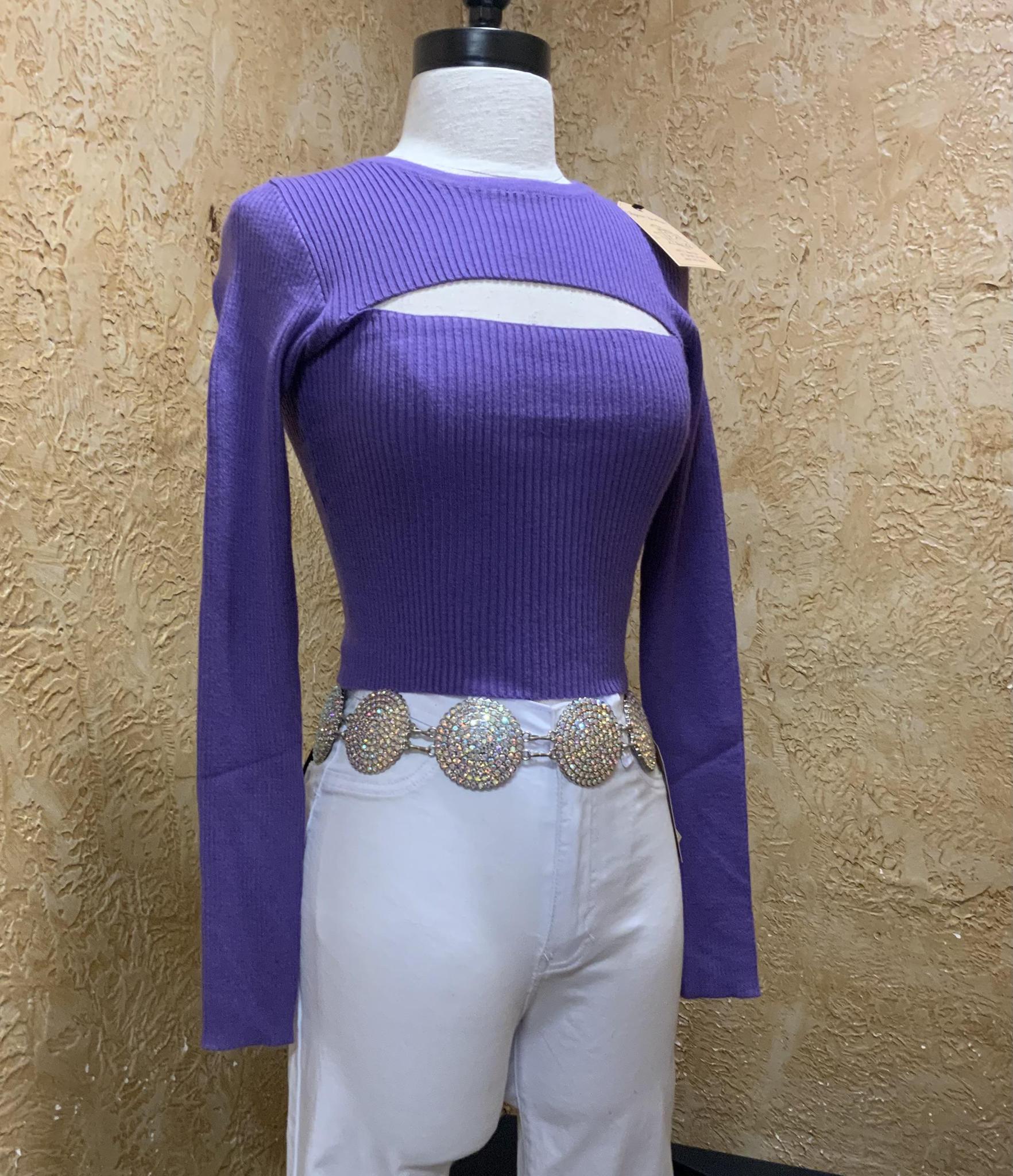IVON VIOLET TOP