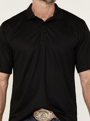 ARIAT TEK BLACK POLO 10009062