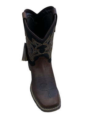 ‘’ROBERT’’ CEBU MEN'S TUMBLEWEED - SOFT TOE- WATERPROOF WORK BOOTS | WP SQR
