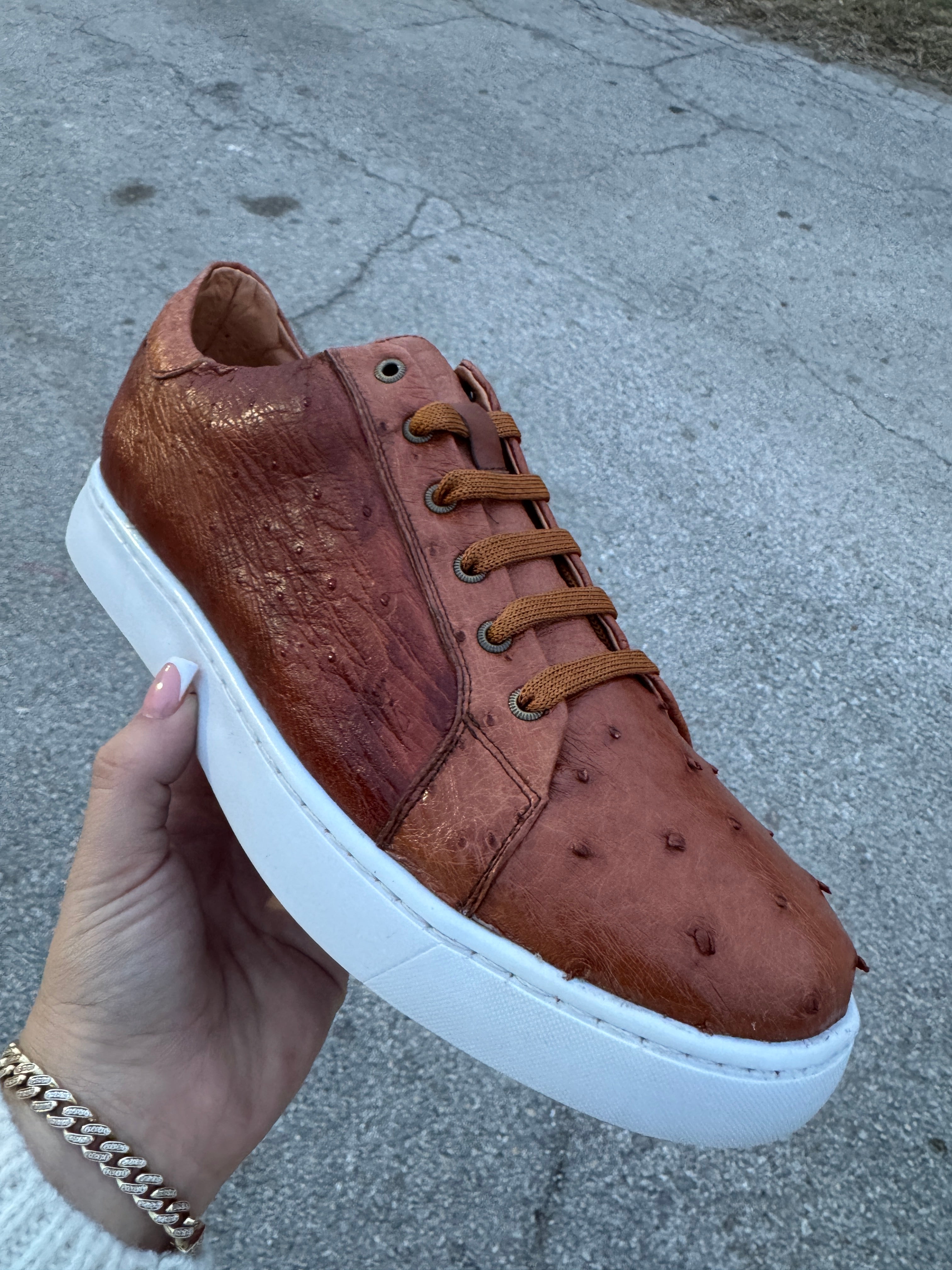 BELICO ORIGINAL OSTICH COGNAC