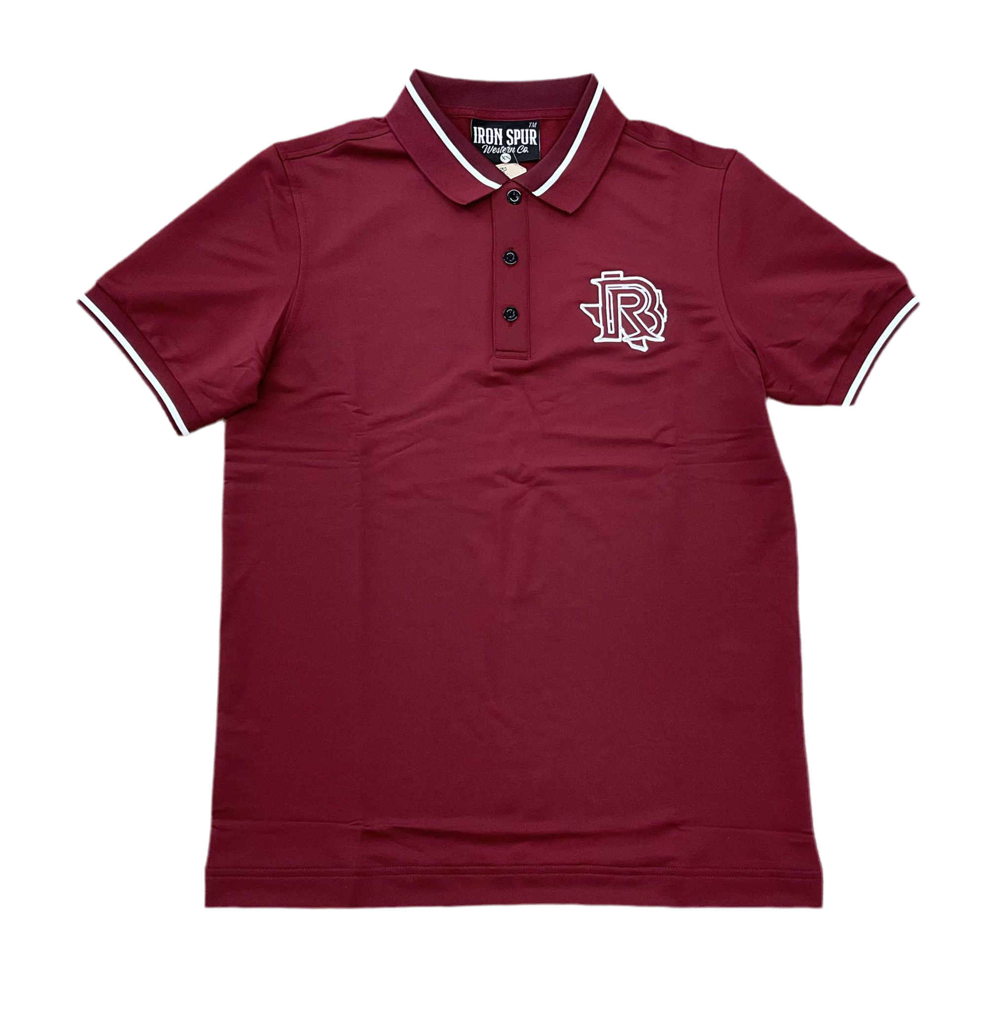 ‘’WALTER’’ BR BURGUNDY POLO