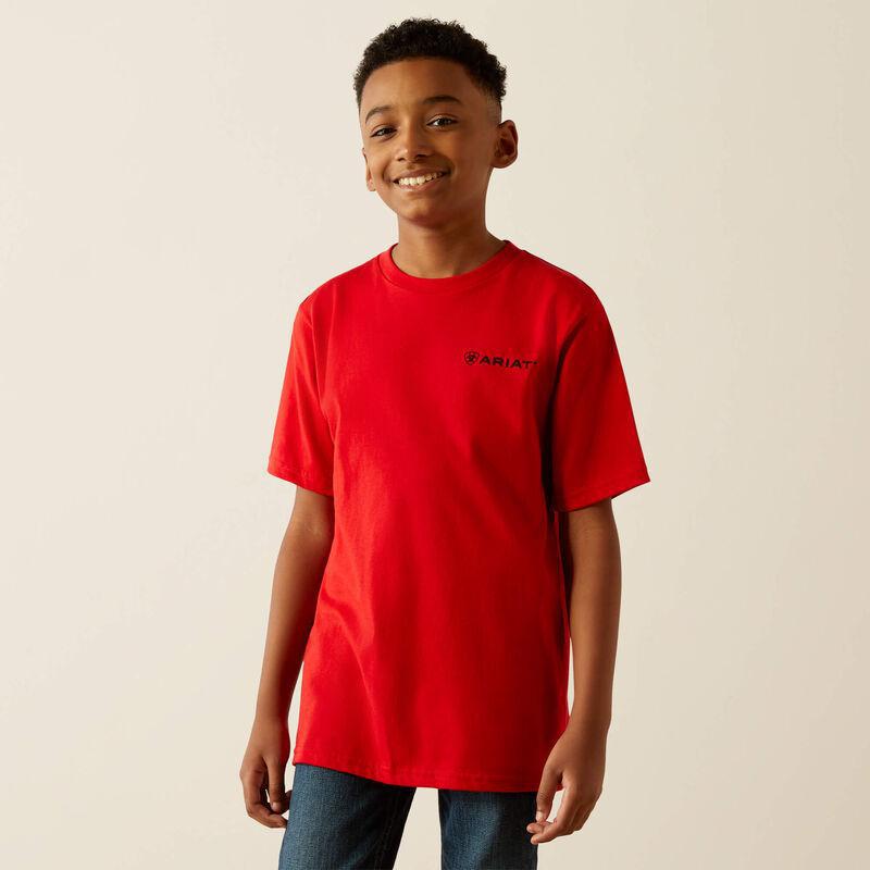 BOYS ARIAT REDLINE PROUD FARMER T-SHIRT|10054749