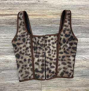 ‘’WENDY’’ LEOPARD CORSET